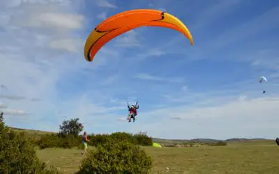 Un vol en parapente